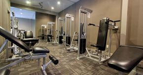 Dallas apartment for rent - Luxury apartments with a fitness center in a gated community at Preston Village Apartments in North Dallas
