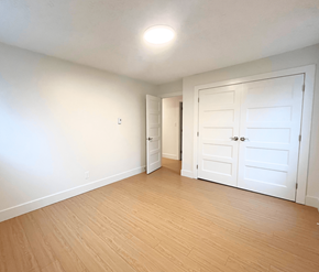 Fredericton apartment for rent - A room with a white door and a white wall.