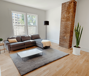 Halifax apartment for rent - Carlton Houses Living Room