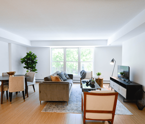 Halifax apartment for rent - Chapter House Living Room