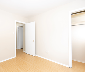 Saint John apartment for rent - A room with a white door and a white wall.