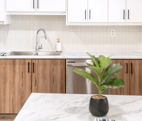 Kitchener apartment for rent - Heritage Place kitchen close up