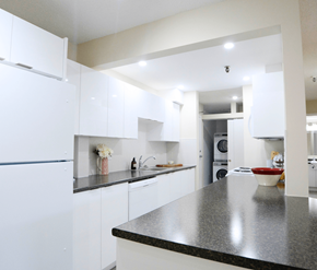 Halifax apartment for rent - Quinpool Court Kitchen and Laundry