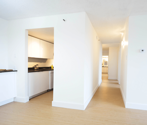 Halifax apartment for rent - Quinpool Tower Dining and Hallway