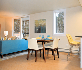 Bedford apartment for rent - Shaunslieve Apartments Dining