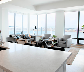Halifax apartment for rent - The Alexander Living Room