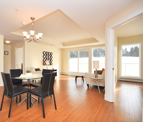 Dartmouth apartment for rent - The Aspen Living Room Hall