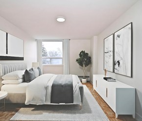 Kitchener apartment for rent - The Estates bedroom