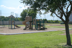 Port Arthur apartment for rent - a playground with a slide in a park