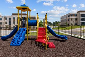 Shreveport apartment for rent - our apartments have a playground with slides and other toys