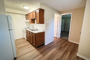 Luxury vinyl plank flooring