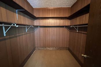 Large closets