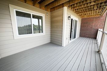 Private balcony