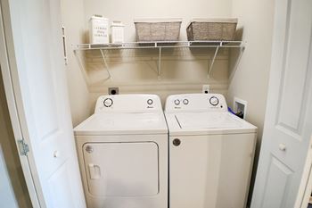 Parkway trails washer & dryer connections