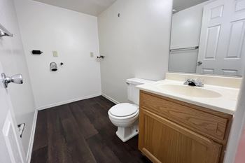 Washer and dryer connections in select homes