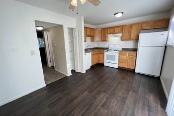 Luxury lvp flooring in select homes