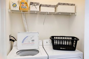 Washer & dryer connections