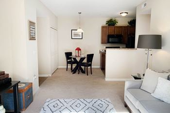 Living and kitchen