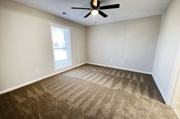 Ceiling fans in select homes