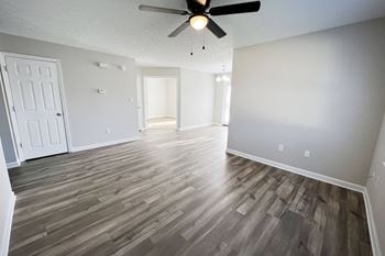 Ceiling fans in select homes