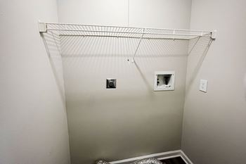 Washer & dryer connections