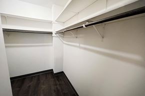 Cincinnati apartment for rent - a spacious walk in closet in a 555 waverly unit at Quail Meadow Apartments, Ohio, 45240