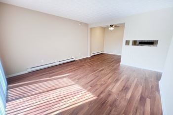 Luxury vinyl plank flooring