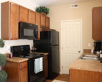 Separate kitchen areas