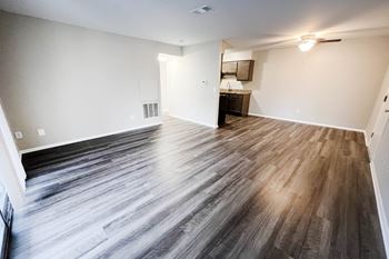 Luxury vinyl plank flooring