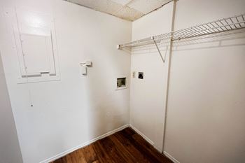 Washer & dryer connections