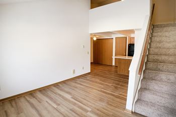 Loft with staircase