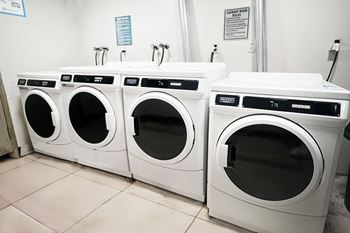 On-site laundry facilities