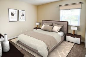Amelia apartment for rent - Virtual Bedroom at Crown Crossing Apartments, Amelia, OH