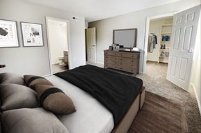 Cincinnati apartment for rent - Virtual Model Bedroom 1074 SqFt at Deercross Apartments, Cincinnati