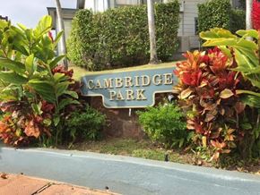 Kapolei apartment for rent - Cambridge Park Signage