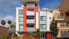 Santa Monica apartment for rent - the building in which the apartment is located