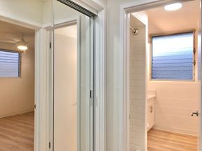 Honolulu apartment for rent - 1818Anapuni_1Bed_ClosetAndBathroom