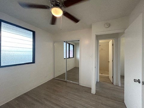 Floor plan for 1 bed, 1 bath, 480 sqft