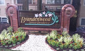 Bellevue apartment for rent - Brandenwood_FrontEntrywaySignage