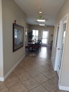 Anaheim apartment for rent - Broadway Village community room entrance