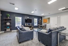 Englewood apartment for rent - A living room with two couches and a television.
