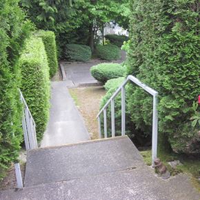 Gig Harbor apartment for rent - Colvos Terrace Apartments stairs