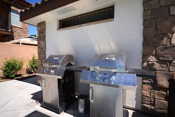 Parkside villas barbecue area