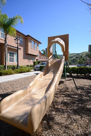 Simi Valley apartment for rent - Parkside Villas playground slide