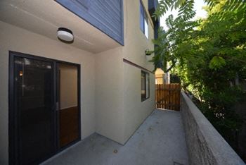 Monarch terrace exterior building patio entrance