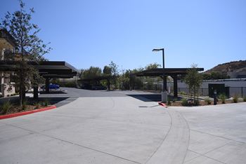 Yolo apartments assigned parking lot