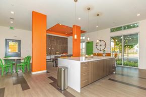Santa Ana apartment for rent - First Street - Community Room Kitchen Bar