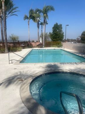 Hacienda Heights apartment for rent - Hacienda Senior Villas pool and spa
