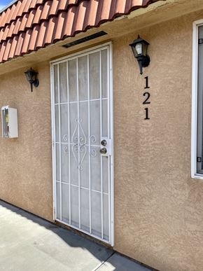Lemon Grove apartment for rent - Limoncello Apartments unit 121 front entrance