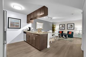Encino apartment for rent - Legado Encino Kitchen, Dining and Living Area